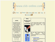 Tablet Screenshot of ckb-online.com